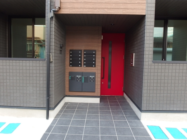 ヴァンベール岡崎のエントランス