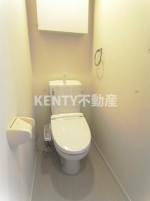 【トイレ】 | リブリ・Ｃａｌｍ鵜の木 | 落ち着いた色調のトイレです