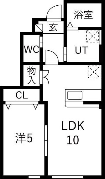 Lou lou Bの間取り