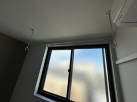 明るい色調の室内です