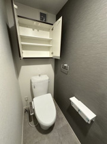 ゆったりとした空間のトイレです