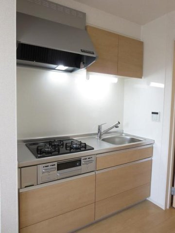 レ・セーナ沖洲Ａのキッチン|キッチンでお料理をお楽しみください