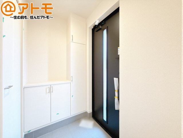 【玄関】 | 清水区折戸9期　新築戸建　2号棟 | ダブルロックで防犯性が高い玄関ドアです！
