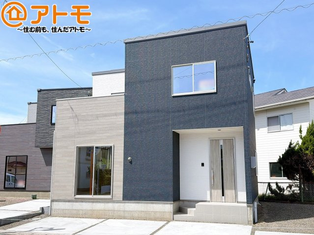 【外観】 | 清水区折戸9期　新築戸建　1号棟 | どっしりとした外観は安心感のあるマイホームを実感できますね♪