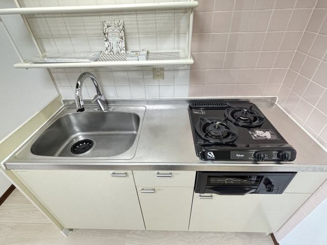 ☆２口コンロ＋グリル付き☆※参考写真