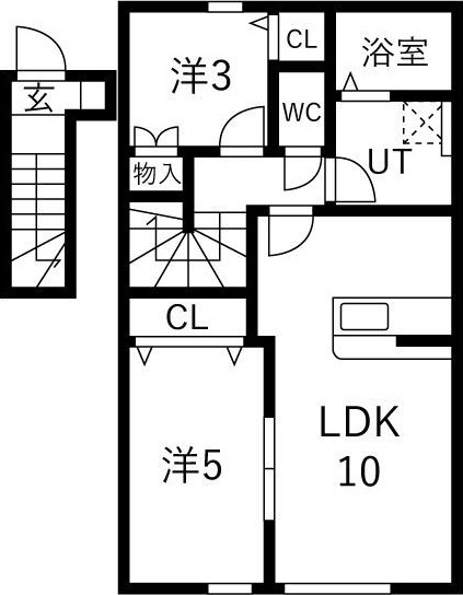 Lou lou Aの間取り