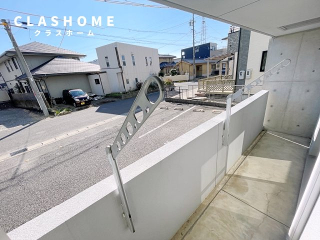 サニーハイツ　　　のバルコニー|同物件の別部屋になります。