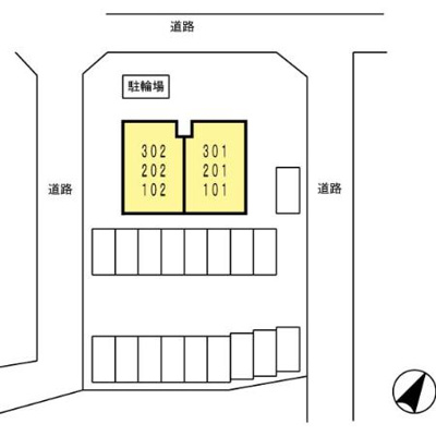 【区画図】 | ボヌールｉ