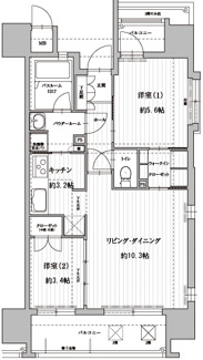 【間取り】 | アクタス博多アネックス