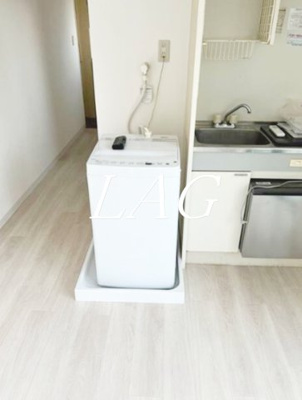 【設備】 | 千駄木マンション | 室内洗濯機置き場です。家具家電はありません。