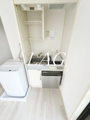 【キッチン】 | 千駄木マンション | キッチンです。家具家電はありません。