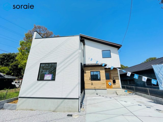 狭山市中新田1期　新築戸建の外観|4/11撮影