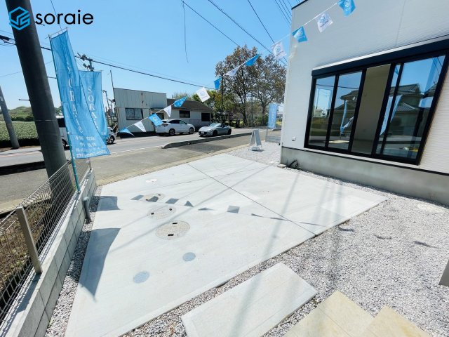 狭山市中新田1期　新築戸建の駐車場|4/11撮影