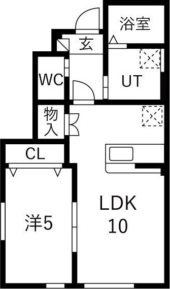 Lou lou Aの間取り