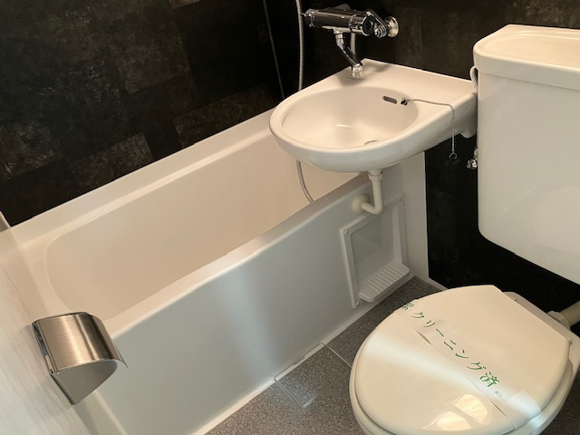 杉並区宮前５丁目の賃貸マンションの浴室|落ち着いた空間のお風呂です