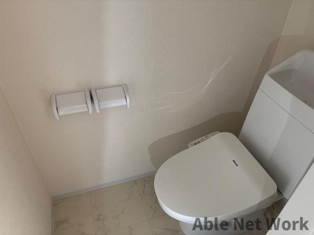 シェーンハイムAのトイレ|温水洗浄暖房便座付き