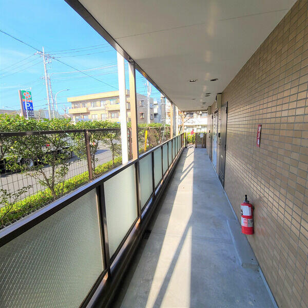 川崎市多摩区宿河原１丁目の賃貸マンションのロビー|落ち着いたロビーです