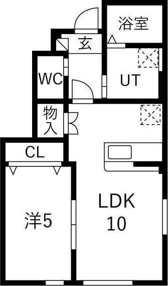 Lou lou Aの間取り