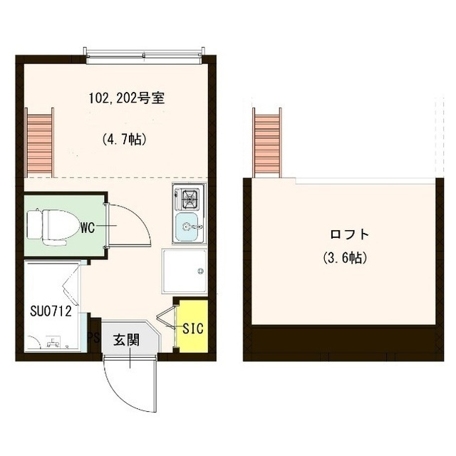 avenir永福の間取り