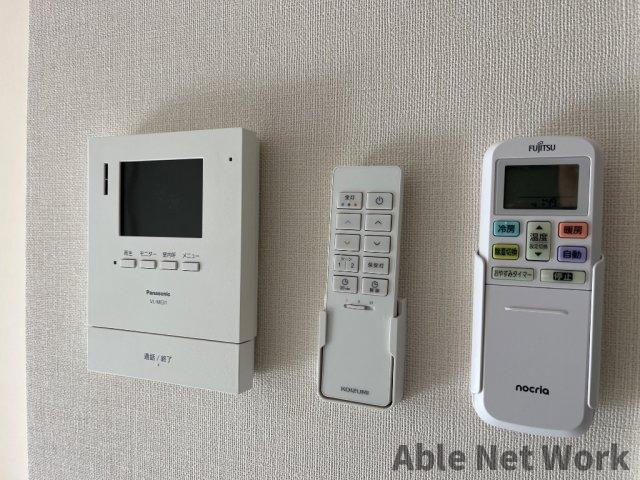 シェーンハイムAのセキュリティ|安心のカメラ付きインターホン