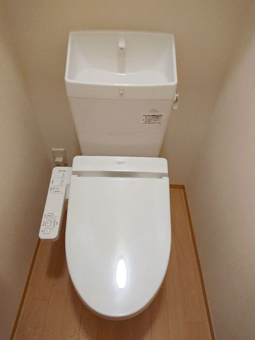 泉大津市寿町のハイツのトイレ|落ち着いたトイレです