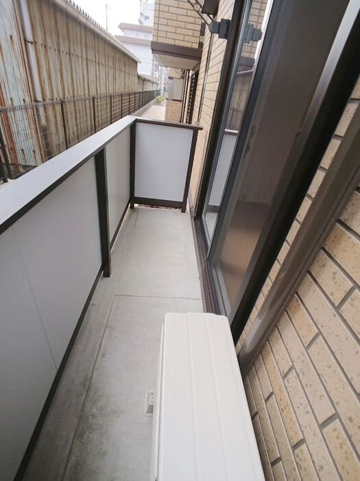 泉大津市寿町のハイツのバルコニー|陽当たり良好なバルコニーです