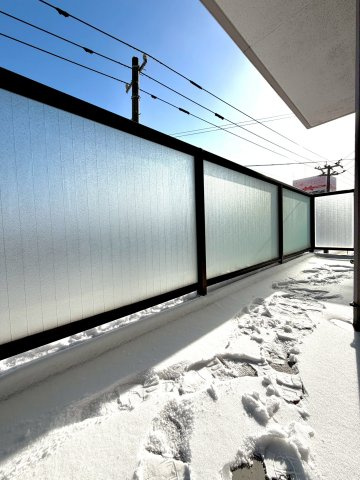 パシフィック西岡のバルコニー