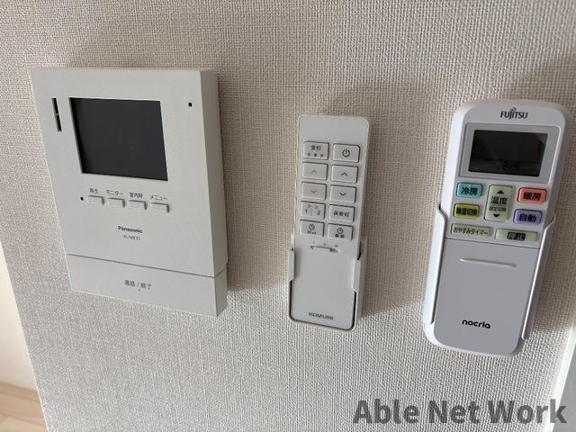 シェーンハイムAのセキュリティ|安心のカメラ付きインターホン