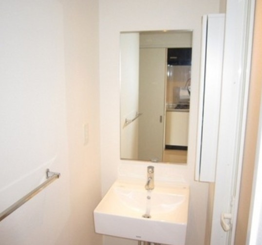 江東区古石場３丁目の賃貸マンションの洗面所