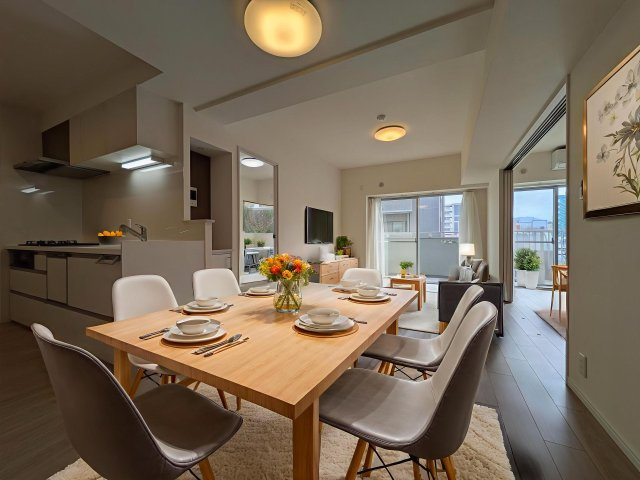 【居間・リビング】 | ☆CGでバーチャルホームステージングしています。
