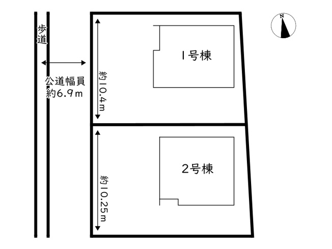 【区画図】 | たつの市新宮町井野原第3／全2棟