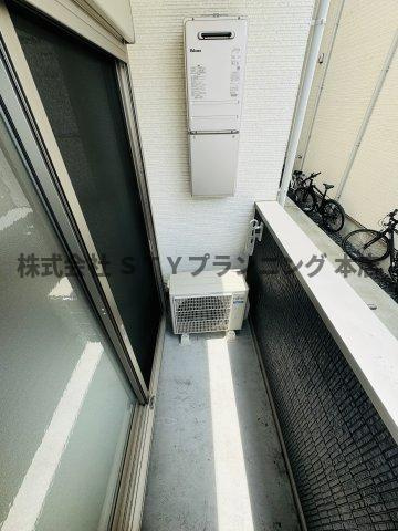 仲介手数料0円！メゾン・ド・ボヌール名古屋のバルコニー