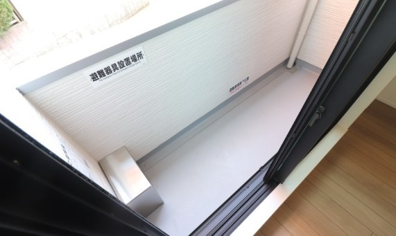 サクラメント久留米のバルコニー|広々としたバルコニーです