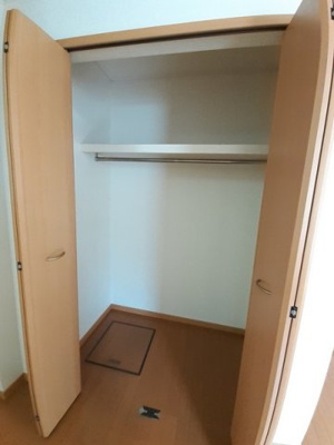 【収納】 | アドックヒルズ・モエＢ | たっぷりとした収納スペースです