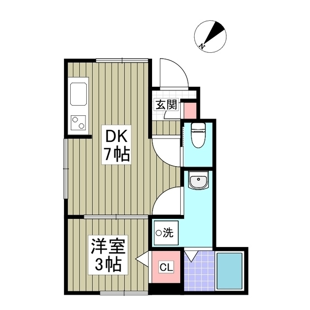 リーブルファイン春日部八丁目Ⅱの間取り