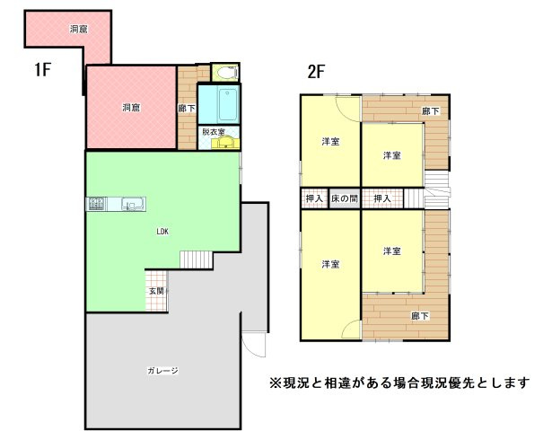 川名2F建の間取り