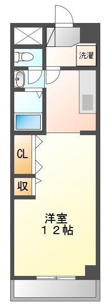 セントラル参番館の間取り