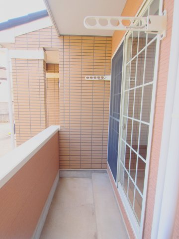 アーバインフォリーのバルコニー