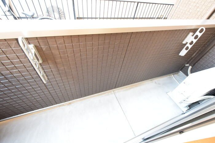 セジュール下山手通のバルコニー