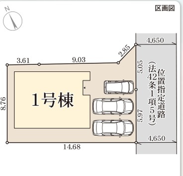 【区画図】 | リーブルガーデン桜井市三輪１１期 | 区画図