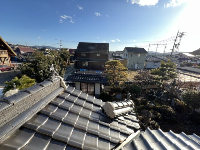 鏡野町古川　中古住宅　6DKの展望