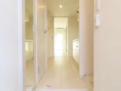 ガーデンfukuの玄関