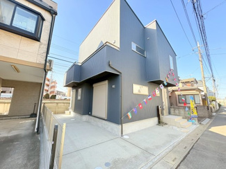 【外観】 | 鶴ヶ島市上広谷　新築分譲　「鶴ヶ島駅」徒歩4分　敷地29坪　【杉下小学区】