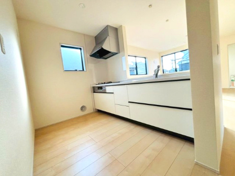 あきる野市草花　第5期　2号棟|浄水器内蔵のキッチンで、家事や料理も安心・快適。