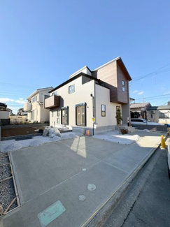 【外観】 | 坂戸市鶴舞2丁目　新築分譲　東武越生線『一本松駅』徒歩15分　【浅羽野小学区】