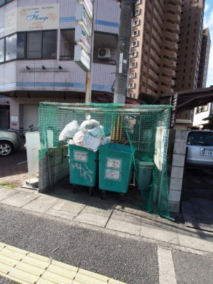 【設備】 | エステートBLDⅢ | 敷地内ゴミ捨場