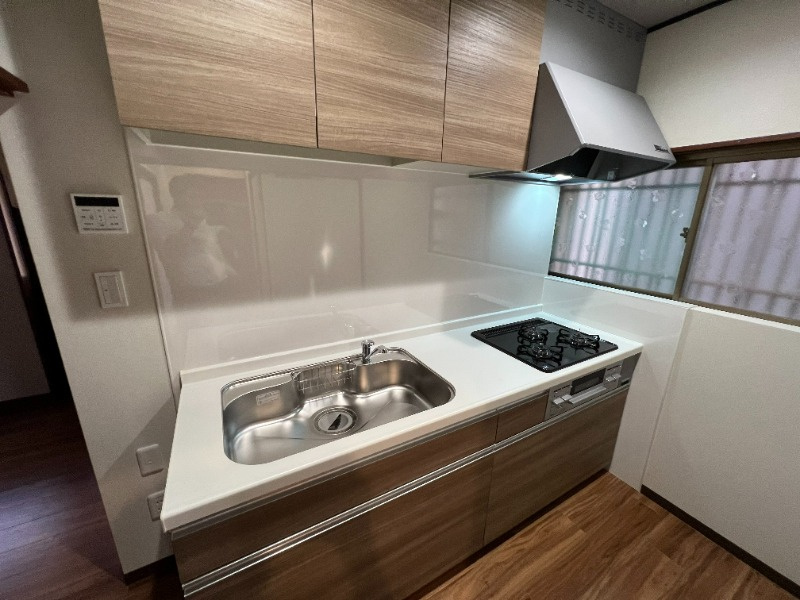 大和高田市甘田町の一戸建てのキッチン