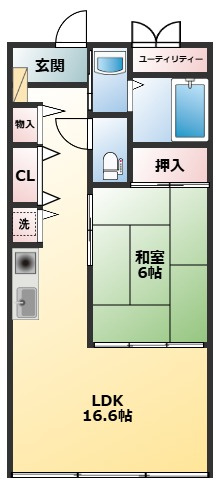 【間取り】 | 妙高パインバレーロジュマン1号館