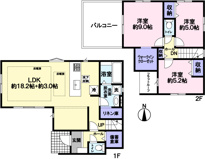 府中市栄町1丁目新築戸建の画像