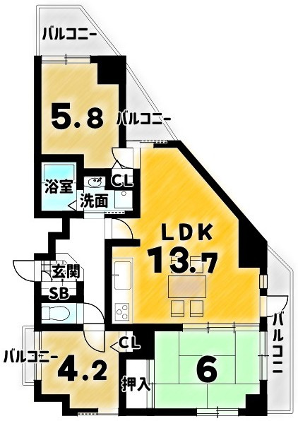 コスモ紫野